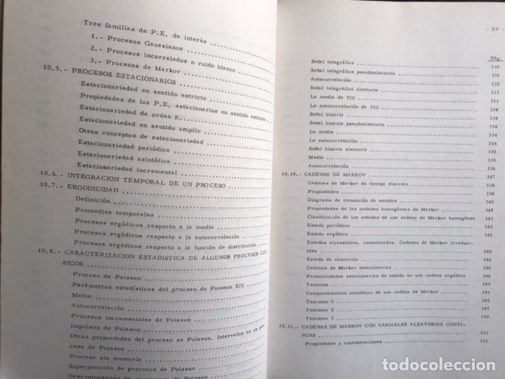 Libros de segunda mano de ciencias: Introducci&oacute;n a la teor&iacute;a de probabilidades. Variable aleatoria y procesos aleatorios - Foto 7