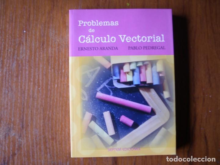 Libros de segunda mano de ciencias: LIBRO PROBLEMAS DE CALCULO VECTORIAL ERNESTO ARANDA PABLO PEDREGAL NUEVO - Foto 1