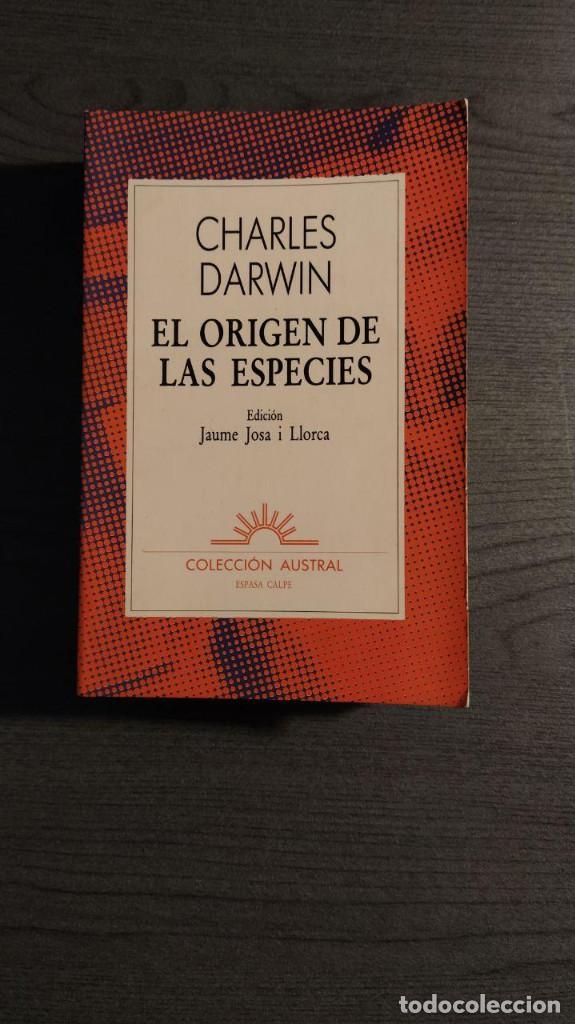 Libros de segunda mano: El origen de las especies  Charles Darwin  Colecci&oacute;n Austral - Foto 1