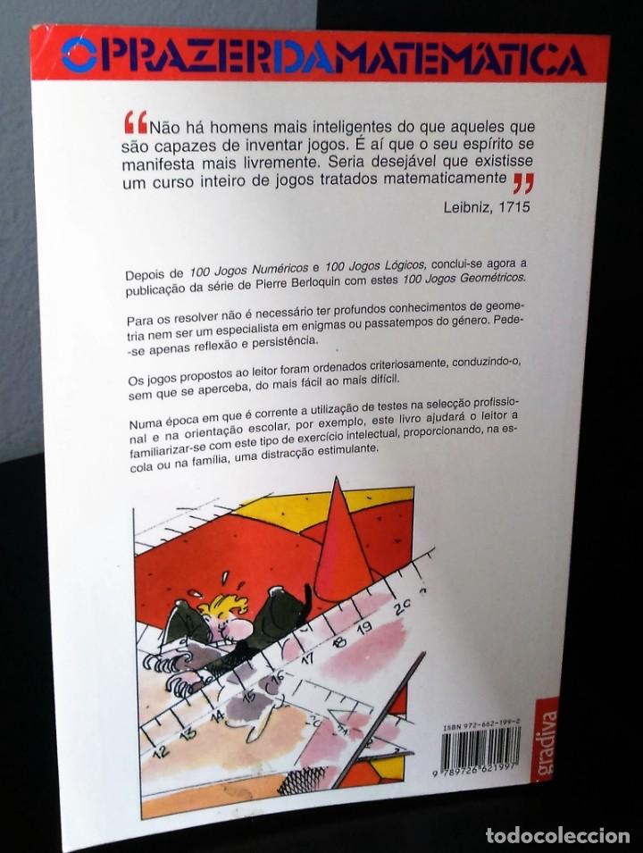 Libros de segunda mano de ciencias: 100 Jogos Geom&eacute;tricos de Pierre Berloquin - Foto 2