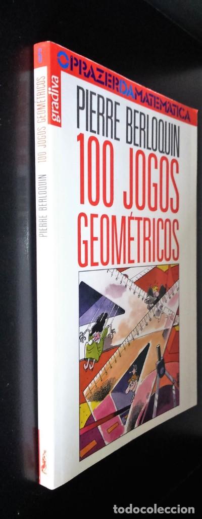 Libros de segunda mano de ciencias: 100 Jogos Geom&eacute;tricos de Pierre Berloquin - Foto 8