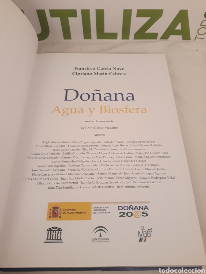 Libros de segunda mano: Do&ntilde;ana. Agua y biosfera. - Foto 3