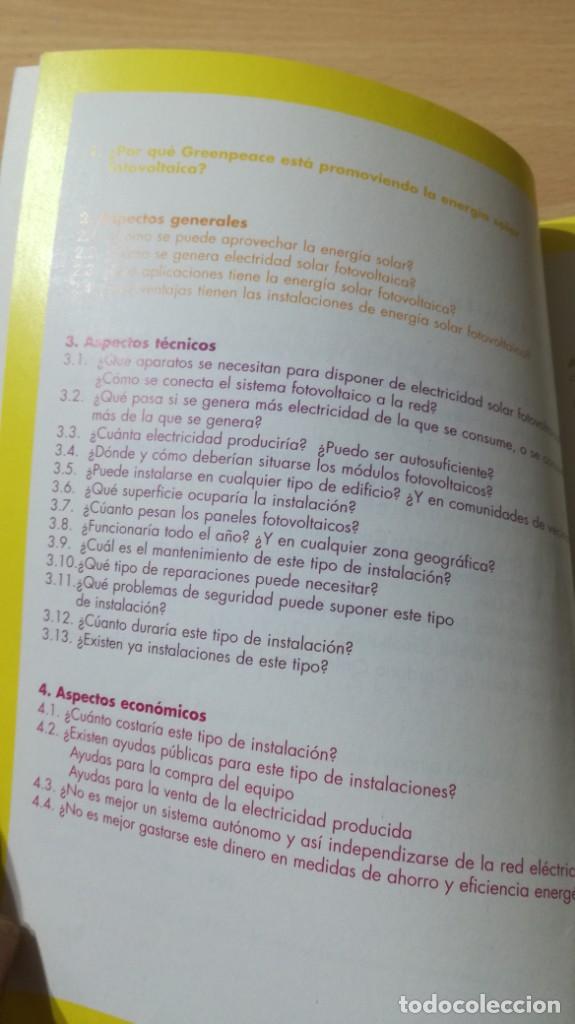 Libros de segunda mano de ciencias: GUIA SOLAR ENERGIA FOTOLVOLTAICA EDIFICIOS CONECTADOS A RED ELECTRICA		H601 - Foto 5