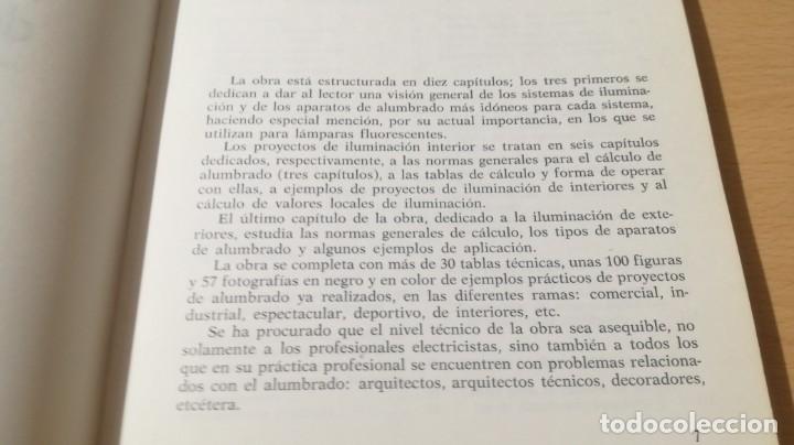 Libros de segunda mano de ciencias: SISTEMAS DE ILUMINACION - PROYECTOS DE ALUMBRADO - CEAC - J RAMIREZ		K504 - Foto 8