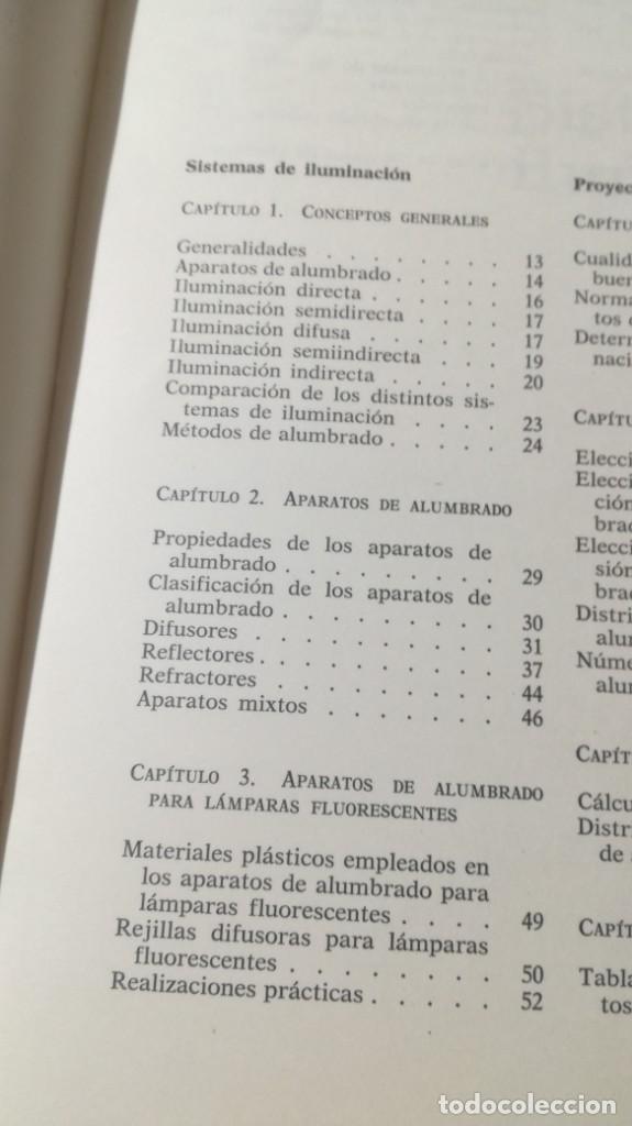 Libros de segunda mano de ciencias: SISTEMAS DE ILUMINACION - PROYECTOS DE ALUMBRADO - CEAC - J RAMIREZ		K504 - Foto 9
