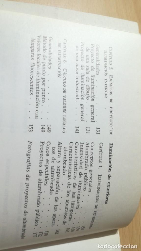 Libros de segunda mano de ciencias: SISTEMAS DE ILUMINACION - PROYECTOS DE ALUMBRADO - CEAC - J RAMIREZ		K504 - Foto 11