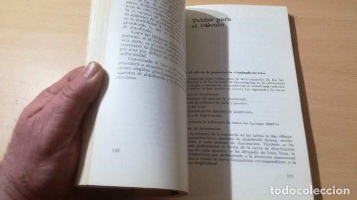 Libros de segunda mano de ciencias: SISTEMAS DE ILUMINACION - PROYECTOS DE ALUMBRADO - CEAC - J RAMIREZ		K504 - Foto 22