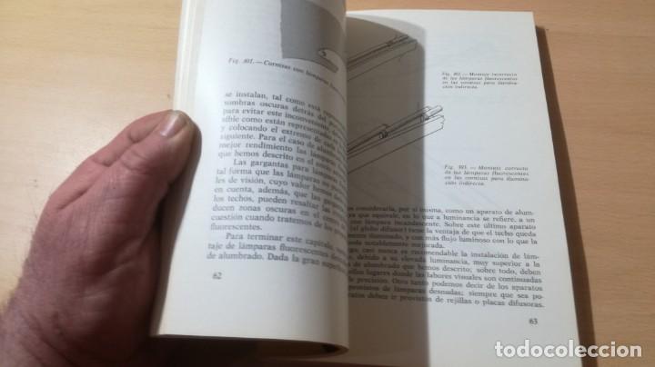 Libros de segunda mano de ciencias: SISTEMAS DE ILUMINACION - PROYECTOS DE ALUMBRADO - CEAC - J RAMIREZ		K504 - Foto 26