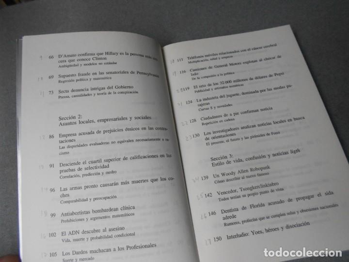Libros de segunda mano de ciencias: UN MATEMATICO LEE EL PERIODICO - Foto 2