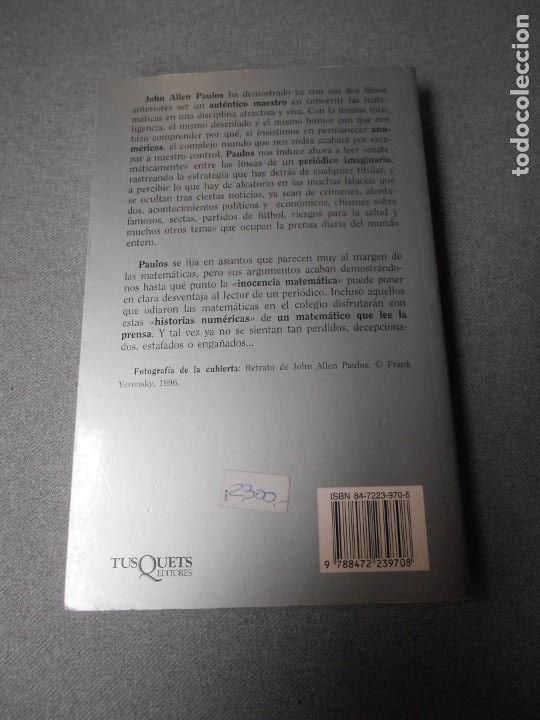 Libros de segunda mano de ciencias: UN MATEMATICO LEE EL PERIODICO - Foto 5