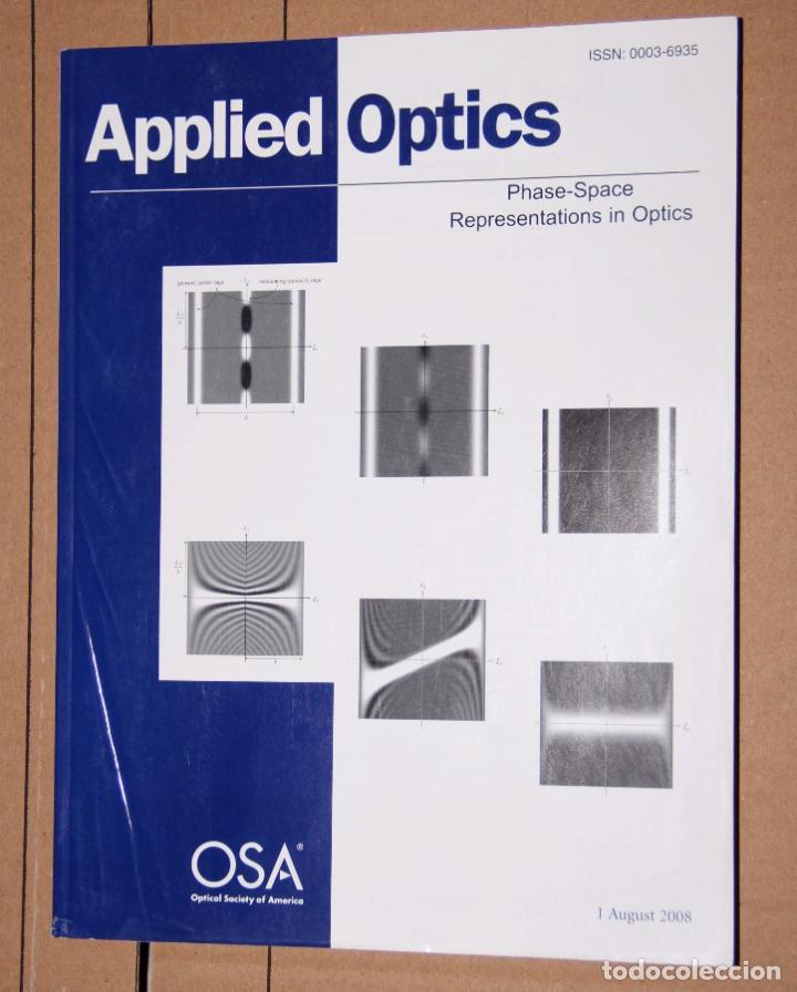 Libros de segunda mano de ciencias: Applied Optics vol 47 n&ordm; 22 1-8-2008 - Foto 1