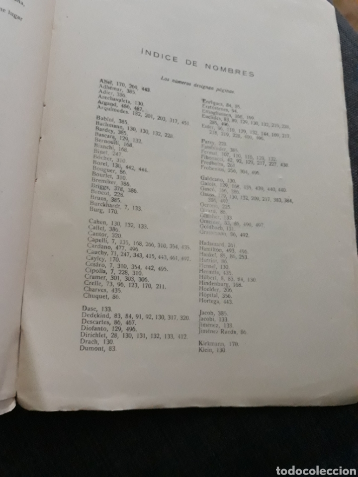 Libros de segunda mano de ciencias: ELEMENTOS DE ANALISIS ALGEBRAICOS REY PASTOR - Foto 2