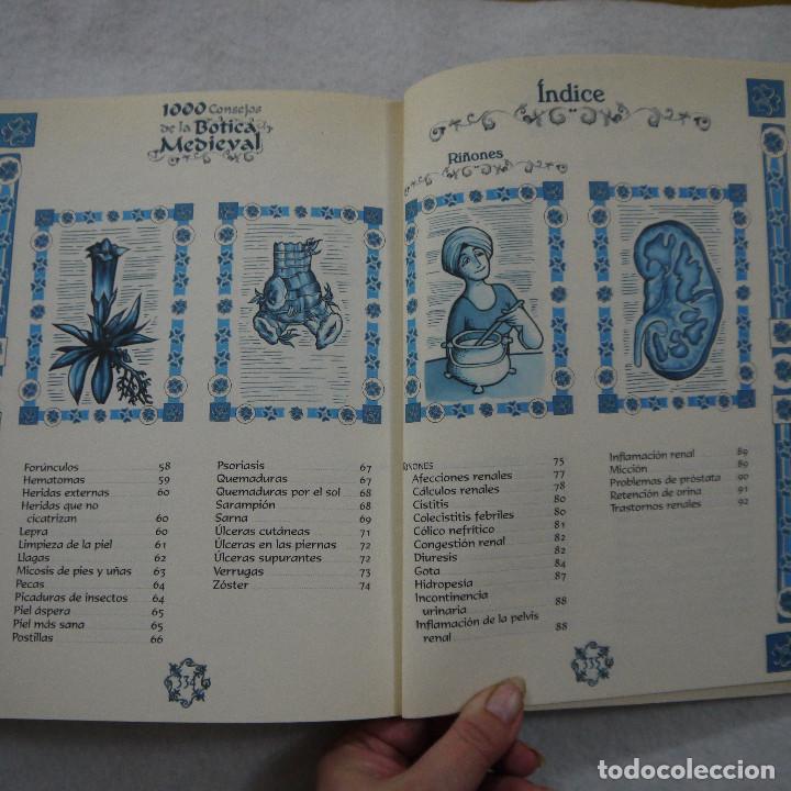 Libros de segunda mano: 1000 CONSEJOS DE LA BOTICA MEDIEVAL - SERVILIBRO - Foto 4