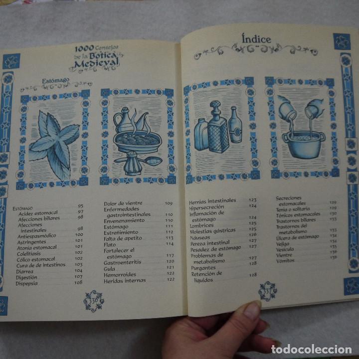 Libros de segunda mano: 1000 CONSEJOS DE LA BOTICA MEDIEVAL - SERVILIBRO - Foto 5