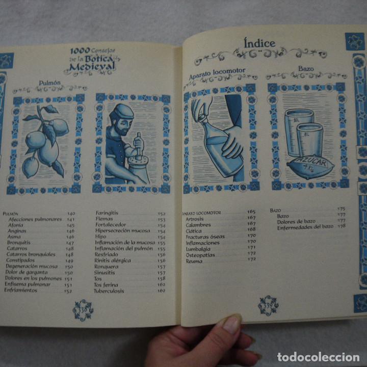 Libros de segunda mano: 1000 CONSEJOS DE LA BOTICA MEDIEVAL - SERVILIBRO - Foto 6