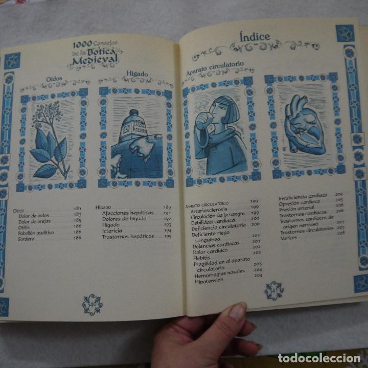 Libros de segunda mano: 1000 CONSEJOS DE LA BOTICA MEDIEVAL - SERVILIBRO - Foto 7