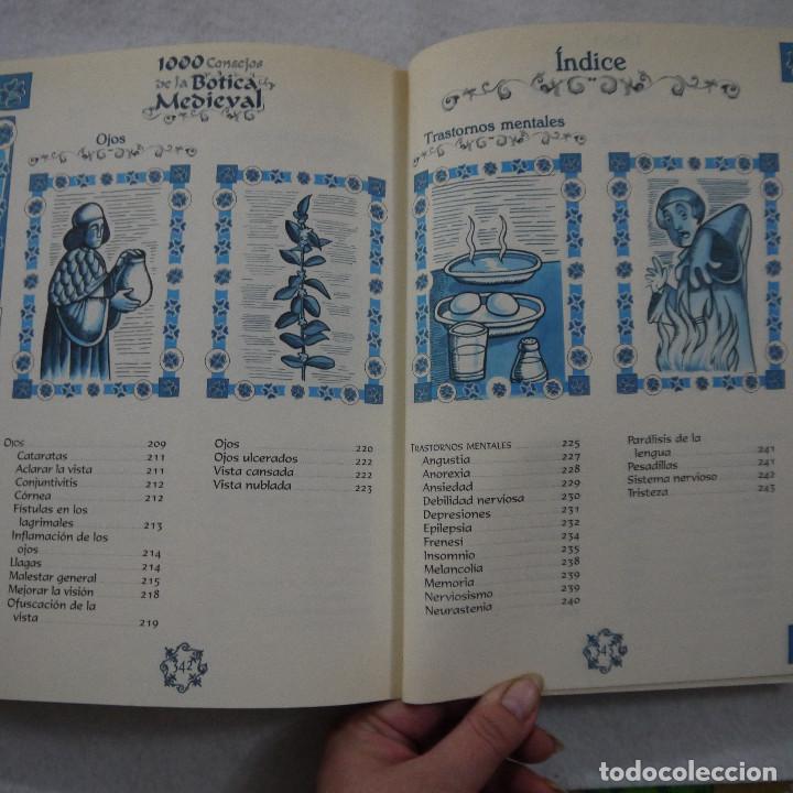 Libros de segunda mano: 1000 CONSEJOS DE LA BOTICA MEDIEVAL - SERVILIBRO - Foto 8