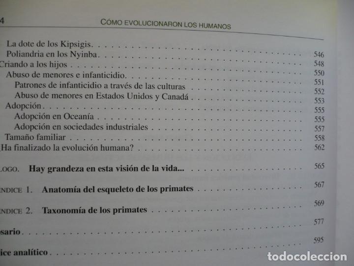 Libros de segunda mano: C&Oacute;MO EVOLUCIONARON LOS HUMANOS - ROBERT BOYD Y JOAN B. SILK - EDITORIAL ARIEL - Foto 6
