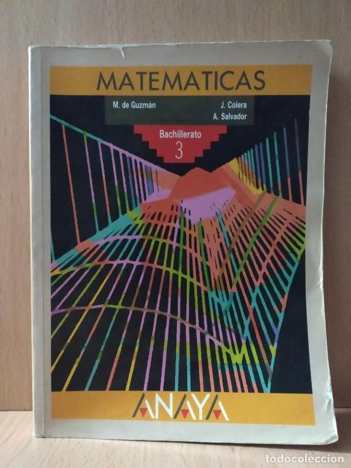 Get Libro Matematicas 1 Bachillerato Anaya Segunda Mano PNG - Talas