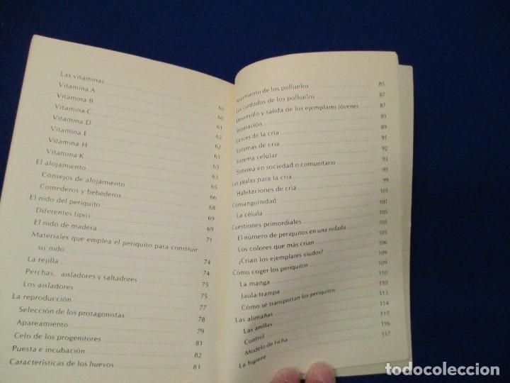 Libros de segunda mano: PERIQUITOS W.Crawford Ediciones Dalmau 3&ordf; Edicion 1994 - Foto 6