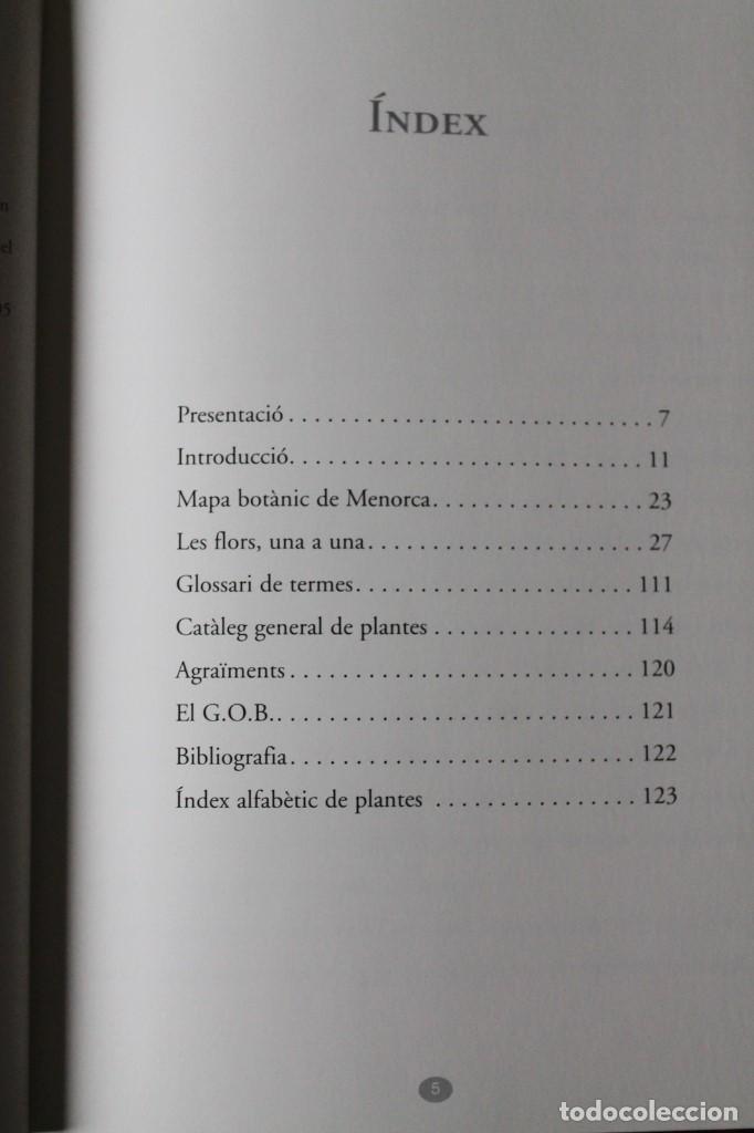 Libros de segunda mano: Miguel Cao - Les flors de Menorca - GOB Menorca - Foto 5