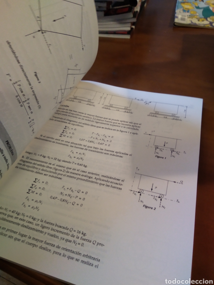 Libros de segunda mano de ciencias: ESTATICA. PROBLEMAS RESUELTOS. VV.AA #4428 - Foto 6