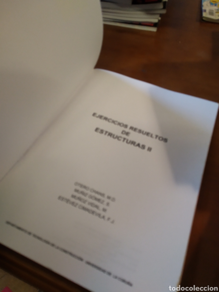 Libros de segunda mano de ciencias: EJERCICIOS RESUELTOS. ESTRUCTURAS 2 #4405 - Foto 2