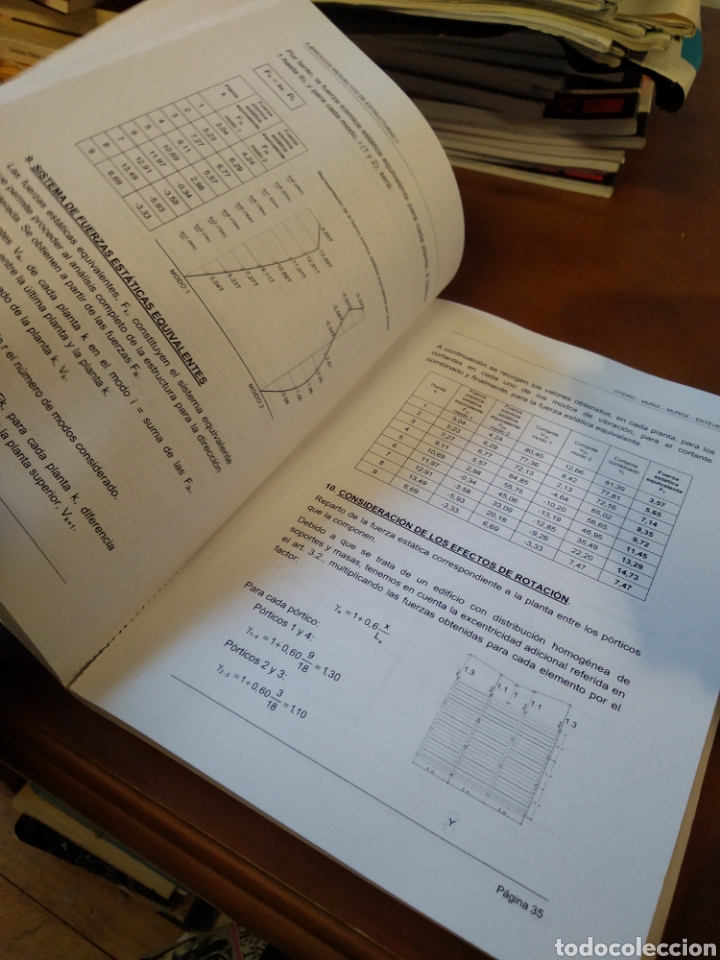 Libros de segunda mano de ciencias: EJERCICIOS RESUELTOS. ESTRUCTURAS 2 #4405 - Foto 4