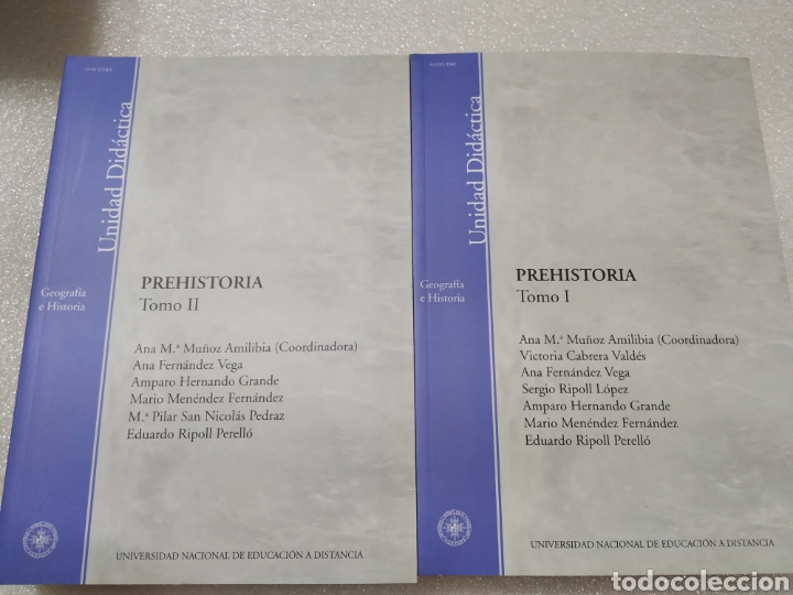 Libros de segunda mano: PREHISTORIA. UNED. 2 tomos. Nuevos - Foto 2