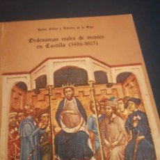 Libros de segunda mano: ORDENANZAS REALES DE MONTES EN CASTILLA 1496 - 1803 RAFAEL GILBERT SÁNCHEZ DE LA VEGA 1971. Lote 197782715