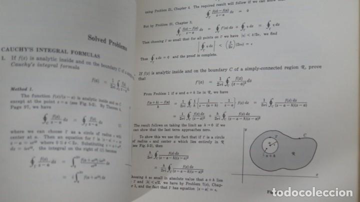 Libros de segunda mano de ciencias: THEORY AND PROBLEMS OF COMPLEX VARIABLES. SPIEGEL - Foto 2
