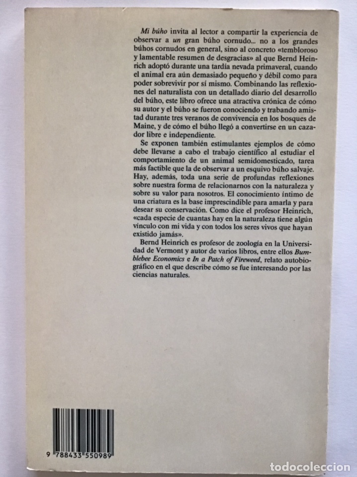 Libros de segunda mano: MI B&Uacute;HO / BERND HEINRICH / LABOR - Foto 3