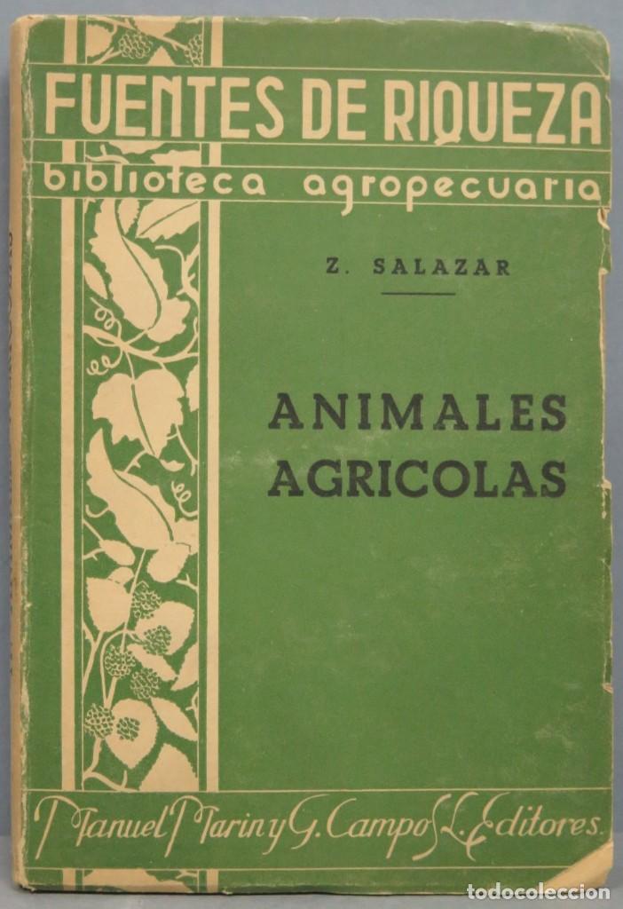 Libros de segunda mano: ANIMALES AGRICOLAS. SALAZAR - Foto 1