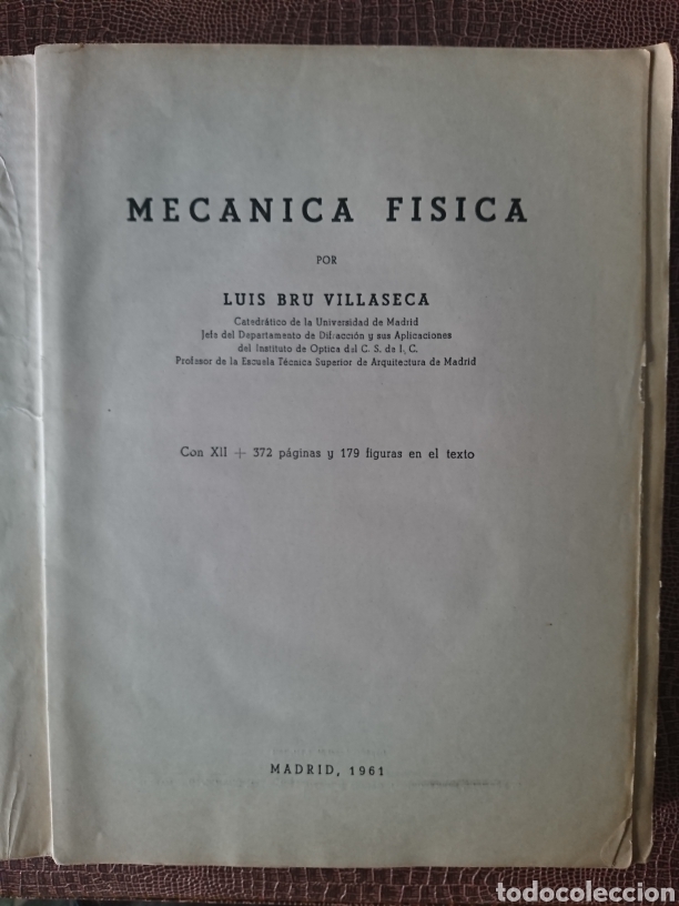 Libros de segunda mano de ciencias: Mec&aacute;nica fisica - Foto 3