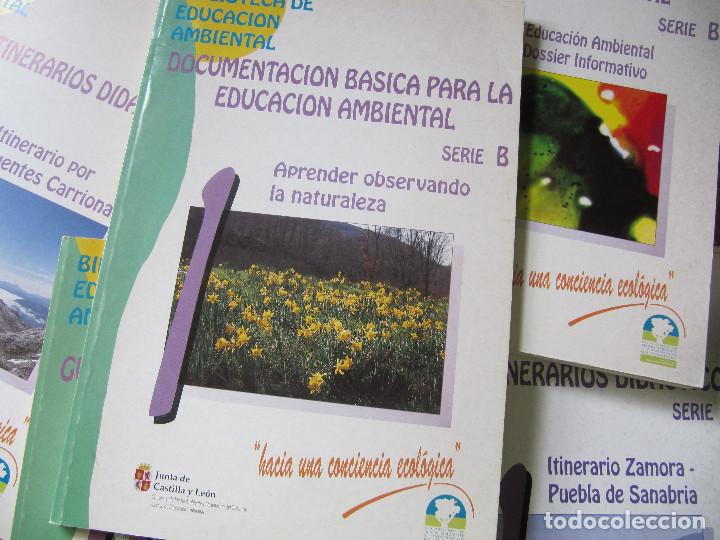 Libros de segunda mano: BIBLIOTECA DE EDUCACION AMBIENTAL CASTILLA Y LEON-8 ENTREGAS