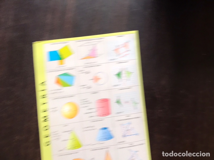 Libros de segunda mano de ciencias: Ficha plastificada. Funciones, estad&iacute;sticas y probabilidades, &aacute;lgebra y geometr&iacute;a - Foto 3