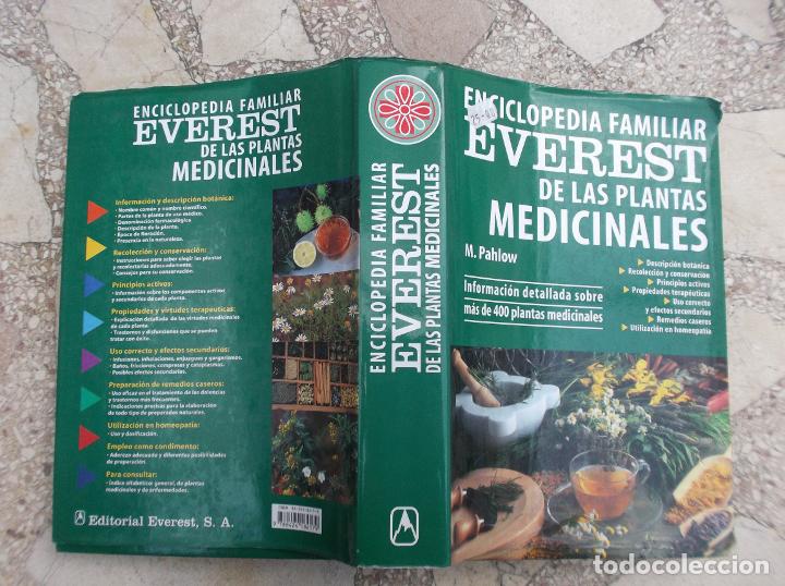 Libros de segunda mano: enciclopedia familiar everest de las plantas medicinales, informacion detallada de mas 400 plantas m
