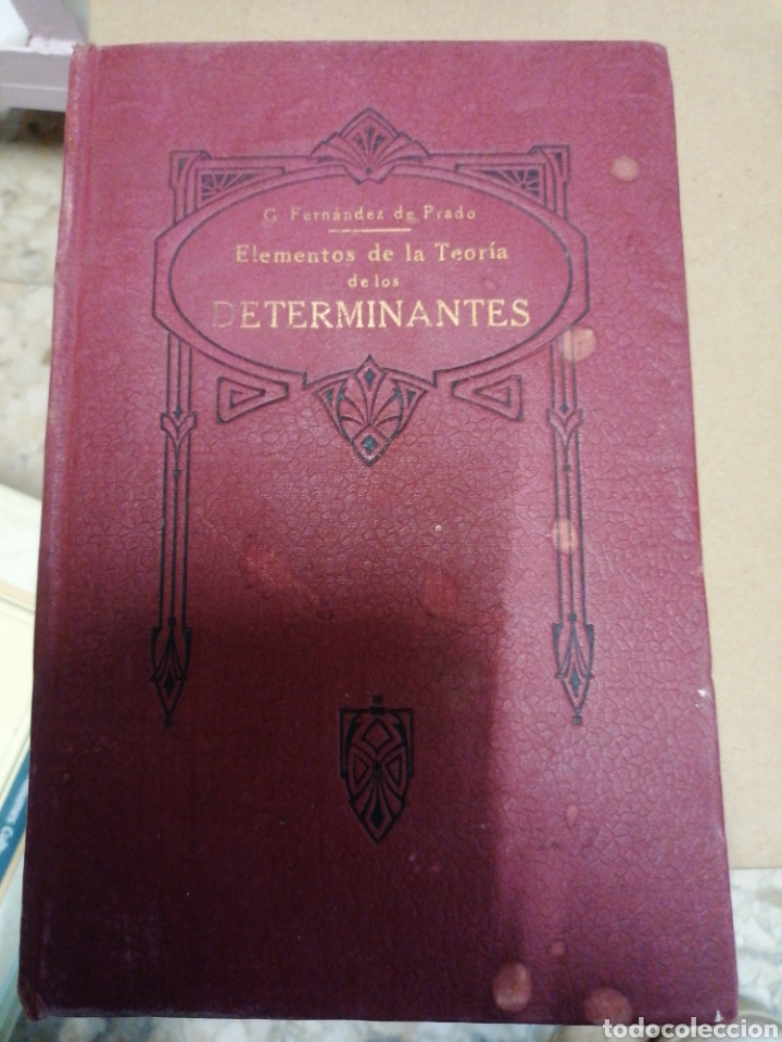 Libros de segunda mano de ciencias: Elementos de la teor&iacute;a de los determinantes - Foto 1