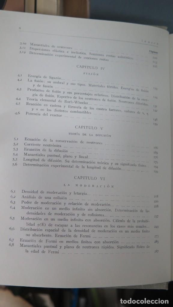 Libros de segunda mano de ciencias: TEOR&Iacute;A DE REACTORES Y ELEMENTOS DE INGENIER&Iacute;A NUCLEAR. GODED - Foto 4