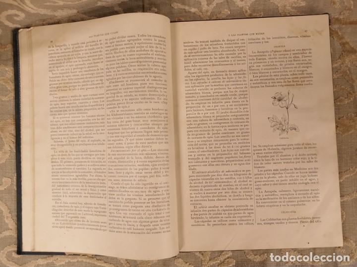 Libros de segunda mano: Las plantas que curan y las plantas que matan - Foto 5