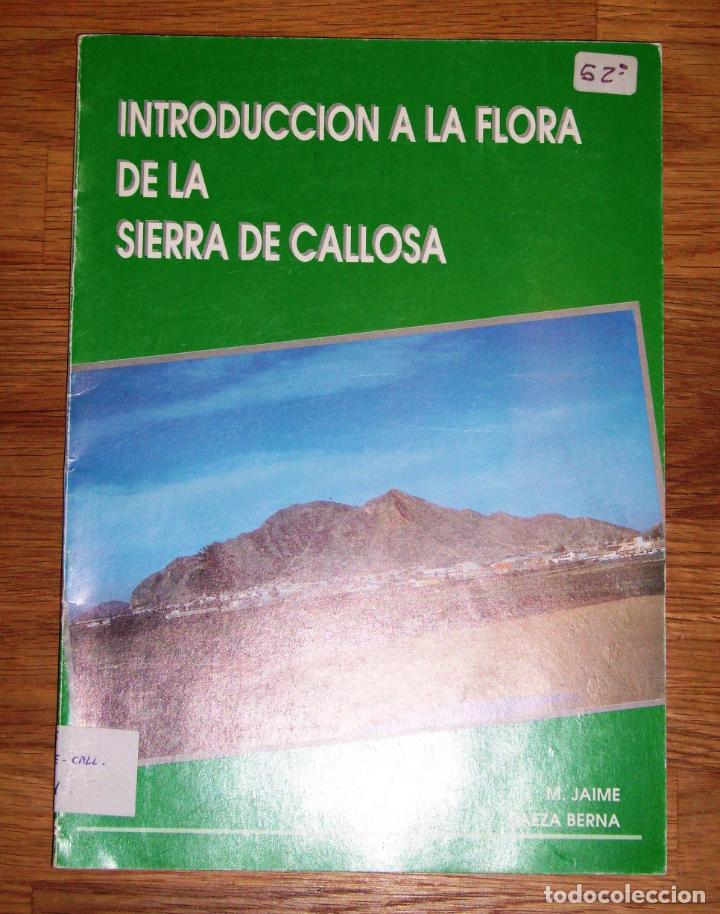Libri di seconda mano: BAEZA BERNA, M. Jaime. Introducci&oacute;n a la flora de la sierra de Callosa