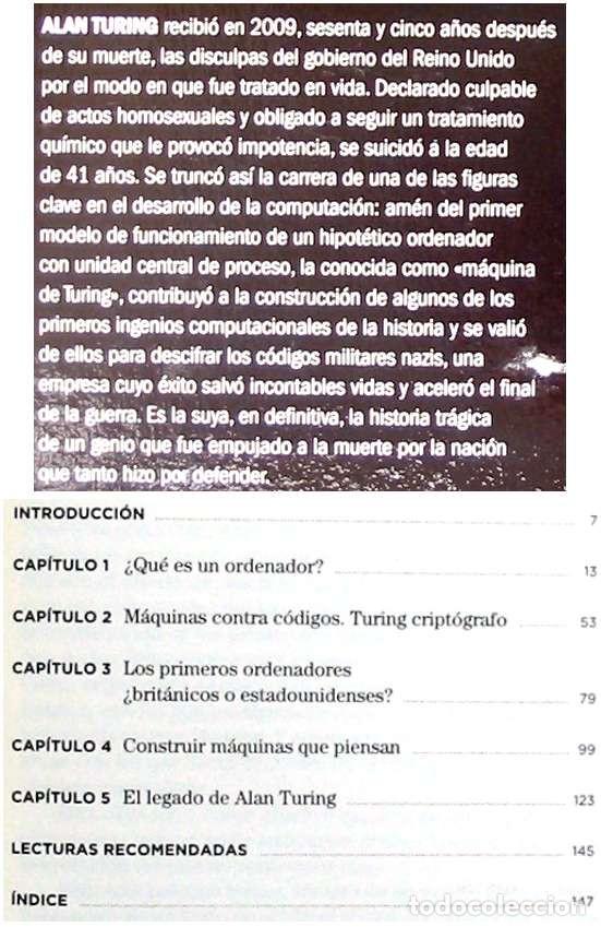 Libros de segunda mano de ciencias: LA COMPUTACI&Oacute;N - PENSANDO EN M&Aacute;QUINAS QUE PIENSAN - TURING - VER - Foto 2