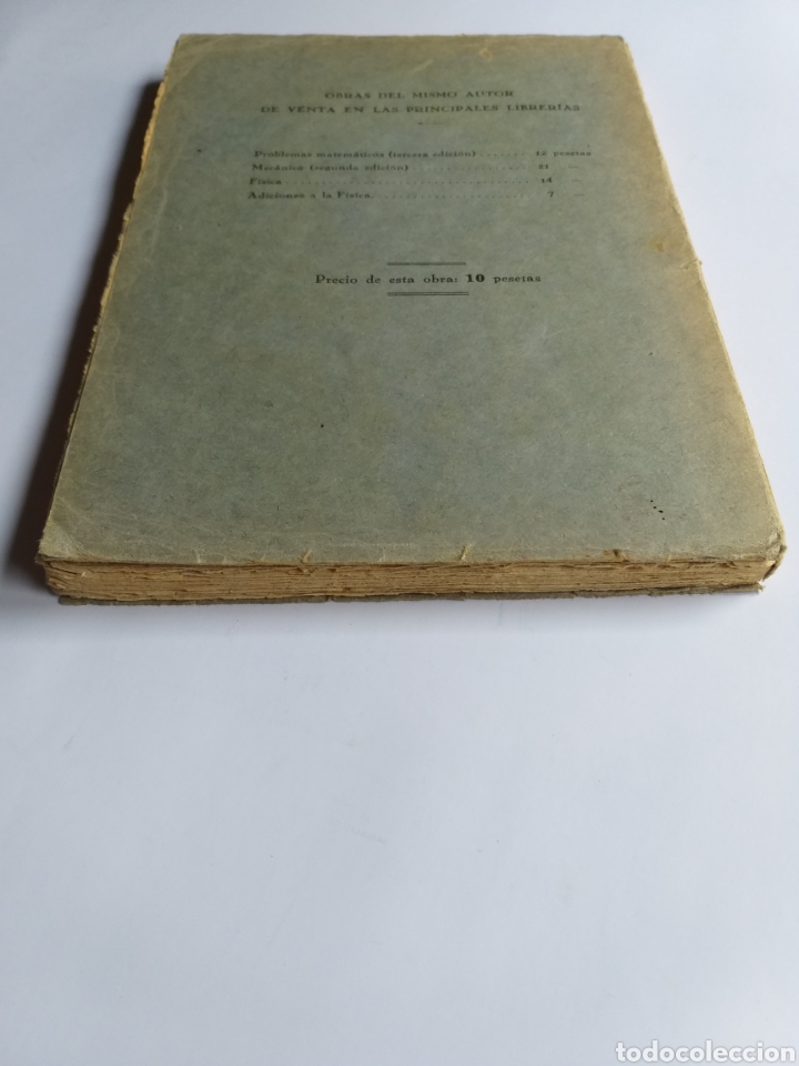Libros de segunda mano de ciencias: Problemas matem&aacute;ticos . Manuel Salazar e Ib&aacute;&ntilde;es. 1926 . . Matenumeros - Foto 5