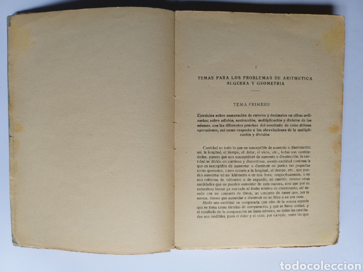 Libros de segunda mano de ciencias: Problemas matem&aacute;ticos . Manuel Salazar e Ib&aacute;&ntilde;es. 1926 . . Matenumeros - Foto 11