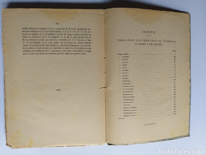 Libros de segunda mano de ciencias: Problemas matem&aacute;ticos . Manuel Salazar e Ib&aacute;&ntilde;es. 1926 . . Matenumeros - Foto 18