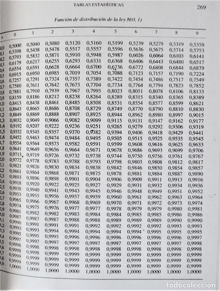 Libros de segunda mano de ciencias: ALFONSO BARBANCHO - ESTADISTICA TE&Oacute;RICA B&Aacute;SICA - Foto 6