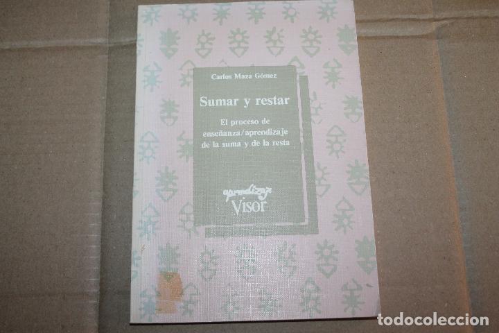 Libros de segunda mano de ciencias: SUMAR Y RESTAR, EL PROCESO DE ENSE&Ntilde;ANZA/APRENDIZAJE DE LA SUMA Y DE LA RESTA, APRENDIZAJE VISOR - Foto 1