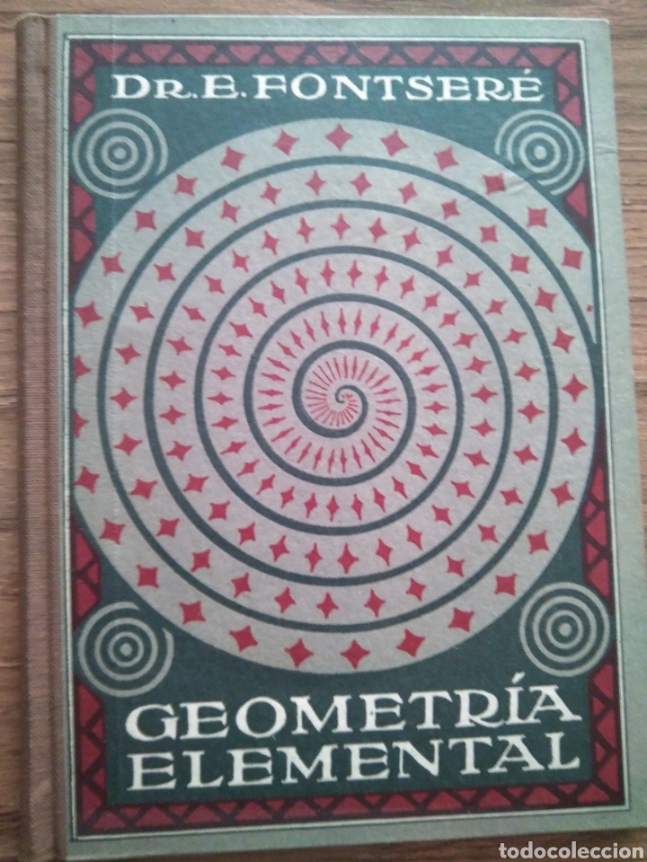 Libros de segunda mano de ciencias: FONTSER&Egrave; E. GEOMETR&Iacute;A ELEMENTAL - Foto 1