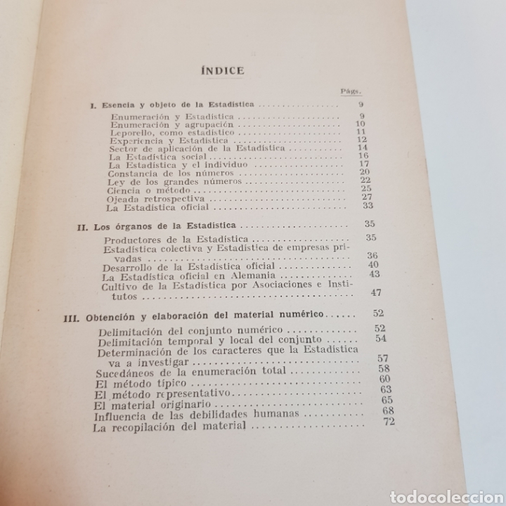 Libros de segunda mano de ciencias: ESTADISTICA 1928 SIGMUND SCHOTT - COLECCION LABOR - Foto 8