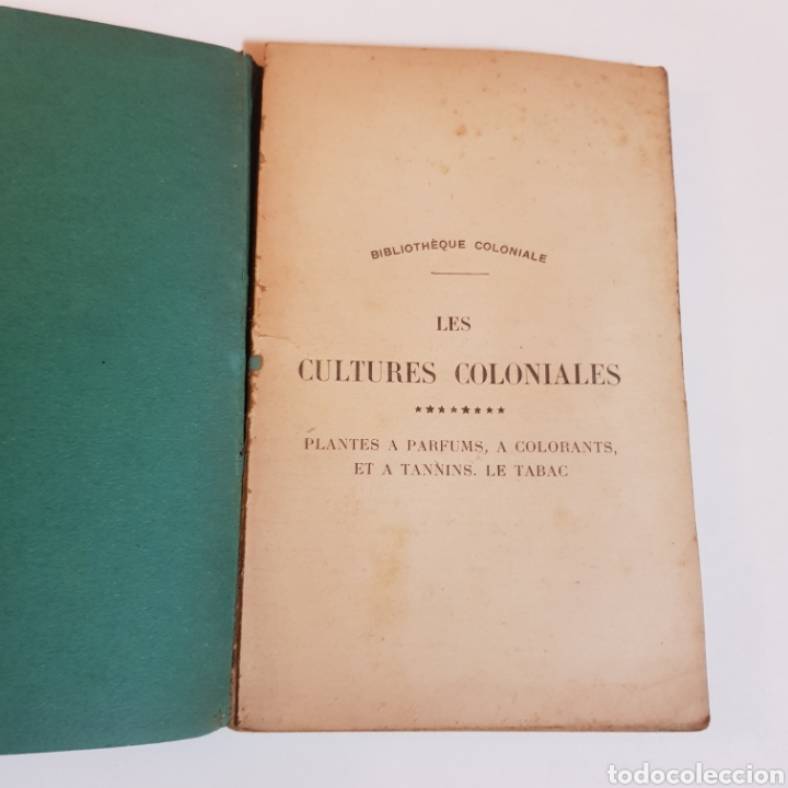 Libros de segunda mano: PLANTES A PARFUMS - TABAC - H. JUMELLE PETITE BIBLIOTEQUE AGRICOLE COLONIALE - Foto 2